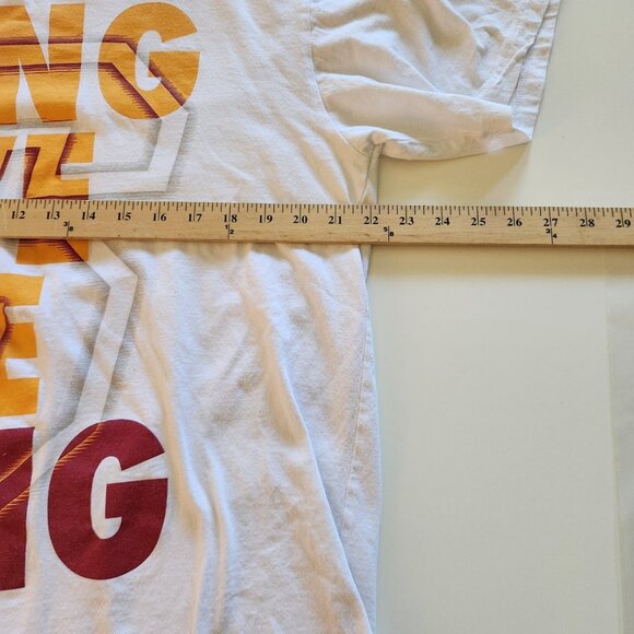 UNK Lebron James Long Live the King Miami Heat T-Shirt White Mens Large - Picture 9 of 10